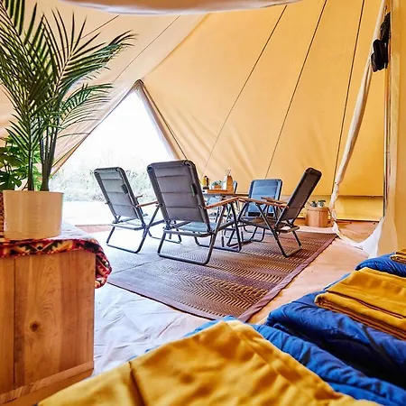 Tipi Tent Aan De Grens Duitsland *